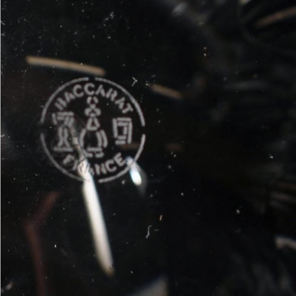 BACCARAT STELLA STARFISH LARGE DISH BOWL DISCONTINUED HEAVY BEAUTIFUL UNIQUE - Picture 7 of 13